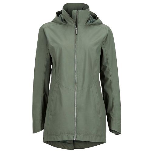 Marmot Rain Jacket Green NZ - Lea Jackets Womens NZ516492